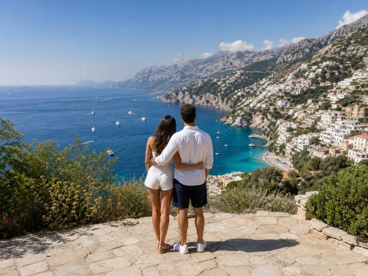 Mediterranean — couple · summer escape